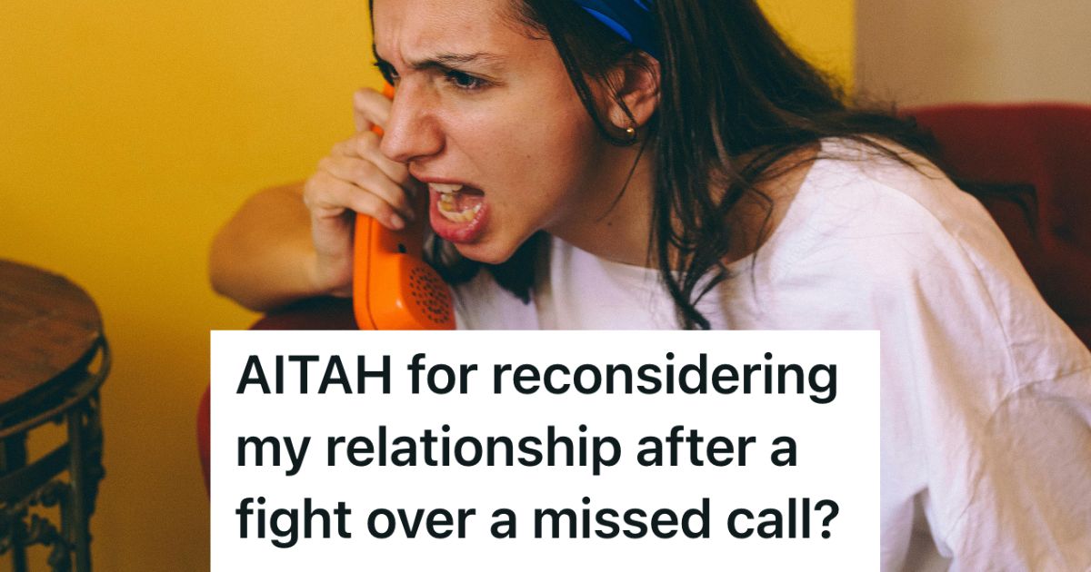 Angry woman talking on the telephone