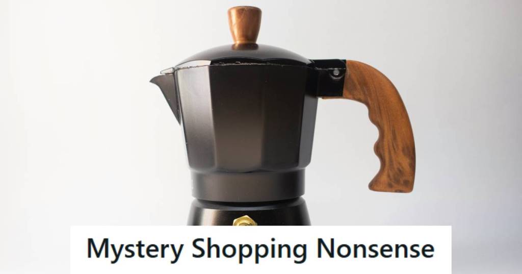 Coffee Carafe sitting in front of a white screen