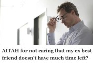 Guy Discovered A Lifelong Friend Has A Terminal Illness, But He Refused To Care Because He Stole His Wife And Plotted To Get His Money