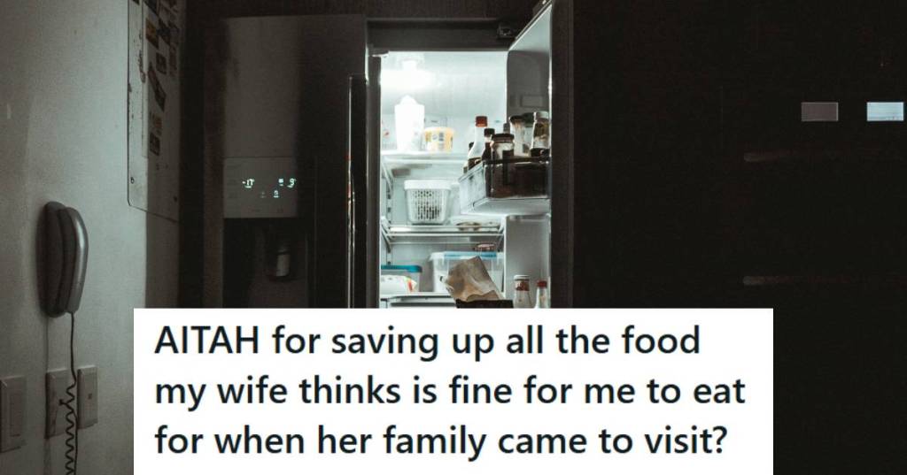 Fridge door opened and full of food that may or may not be good