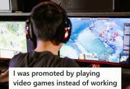 Remote Employee Quiet Quit After A Company Reorganization, And Spent More Time Playing Video Games Than Working, But Management Rewarded Him With A Promotion And Raise