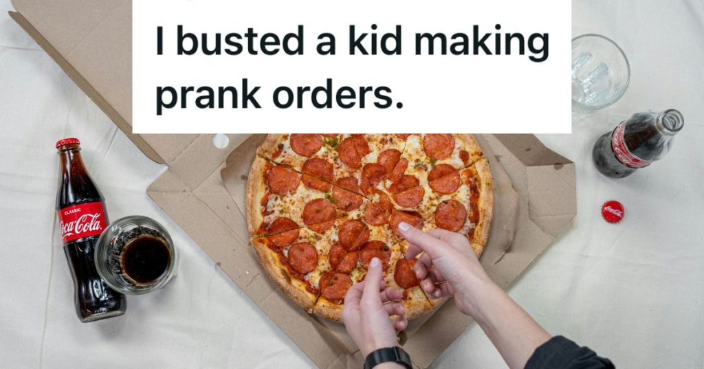 Hands grabbing a slice of pizza