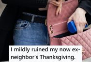 His Ran Into His Annoying Neighbor At The Grocery Store And Saw She Dropped Her Only Debit Card, So He Slyly Kicked It Under A Rack So She Couldn’t Find It