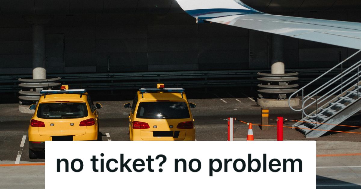 Cars parked at the airport