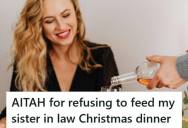 Son Hosted Christmas Dinner For Entire Family, But Then His Sister-In-Law Took Tons Of Leftovers And Came Back The Next Day Asking For More