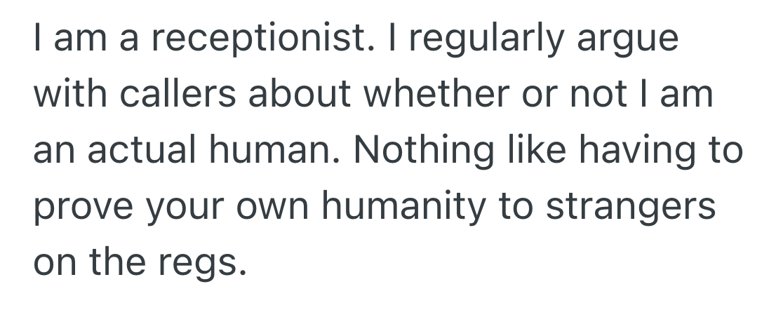 Screenshot 2026 01 07 at 4.20.49 AM Administrator Is Constantly Mistaken For A Robot, So She Tries Saying Things In A Different Voice, But Customers Still Arent Convinced Shes Real