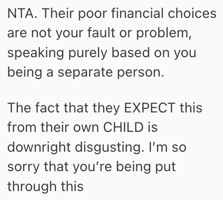 Screenshot 2026 01 13 at 13.59.05 Woman Worked Through Her Teens, Saving Every Penny For College. Now Shes Moved Away, But Her Financially Irresponsible Parents Are Still Hounding Her For Cash