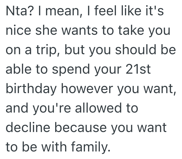 Woman Turns 21 During Spring Break, But A Family Trip to Disney World Puts Her Birthday Plans at Risk Screenshot 2026 01 26 at 9.49.38 PM Woman Turns 21 During Spring Break, But A Family Trip to Disney World Puts Her Birthday Plans at Risk