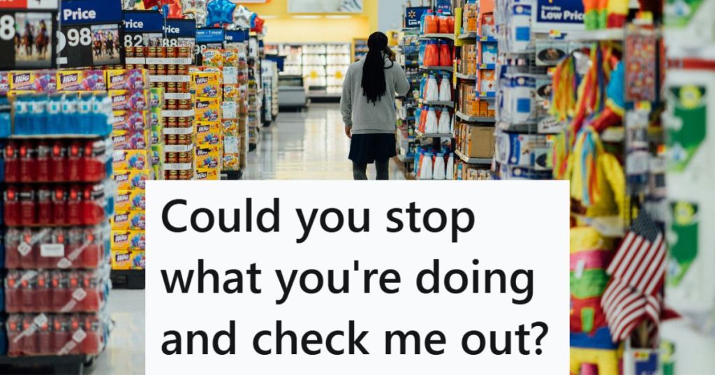 Grocery store shopping