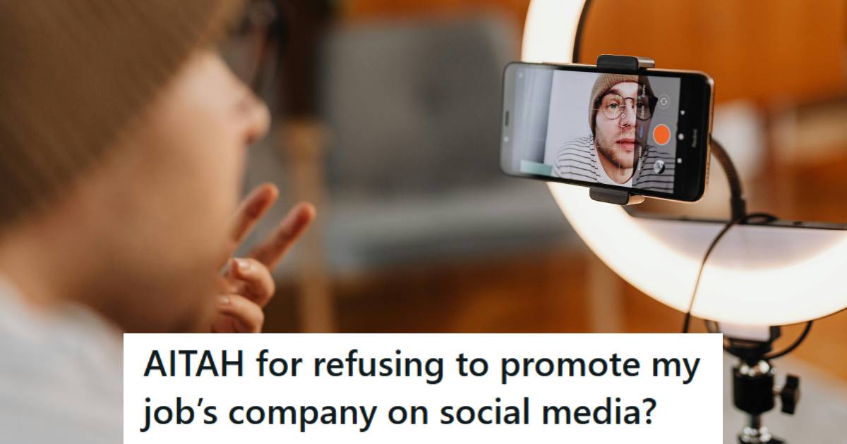 Man creating new videos to publish on his social media channels