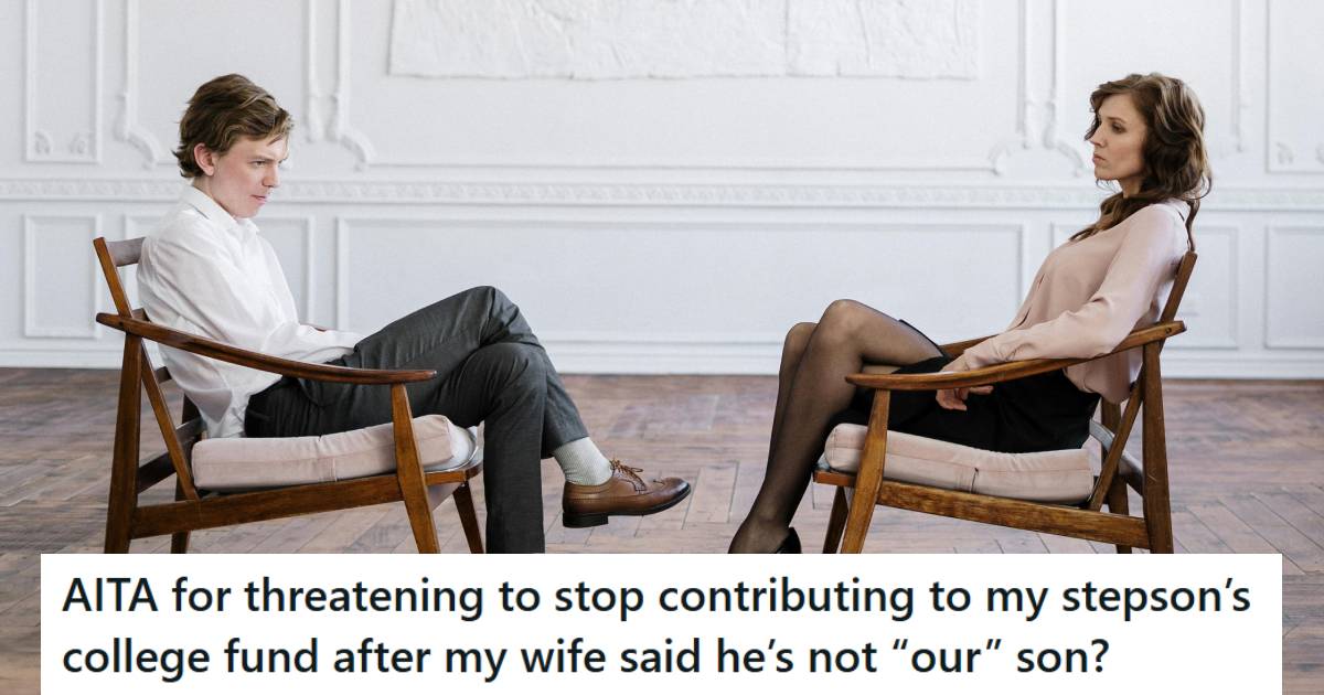 Husband and wife in a standoff over whose son it is