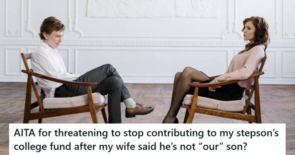 Husband and wife in a standoff over whose son it is