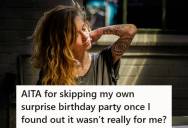 Woman Skipped Her Birthday Party After Finding Out Her Sister Planned It To Reunite Her And Her Ex, And Now Her Family Is Mad And Blaming Her For Embarrassing Her Sister