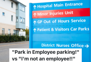 Parking Lot Attendant Mistakes A Construction Worker For A Hospital Employee, But His Attempts To Prevent Her From Leaving The Parking Lot Fail