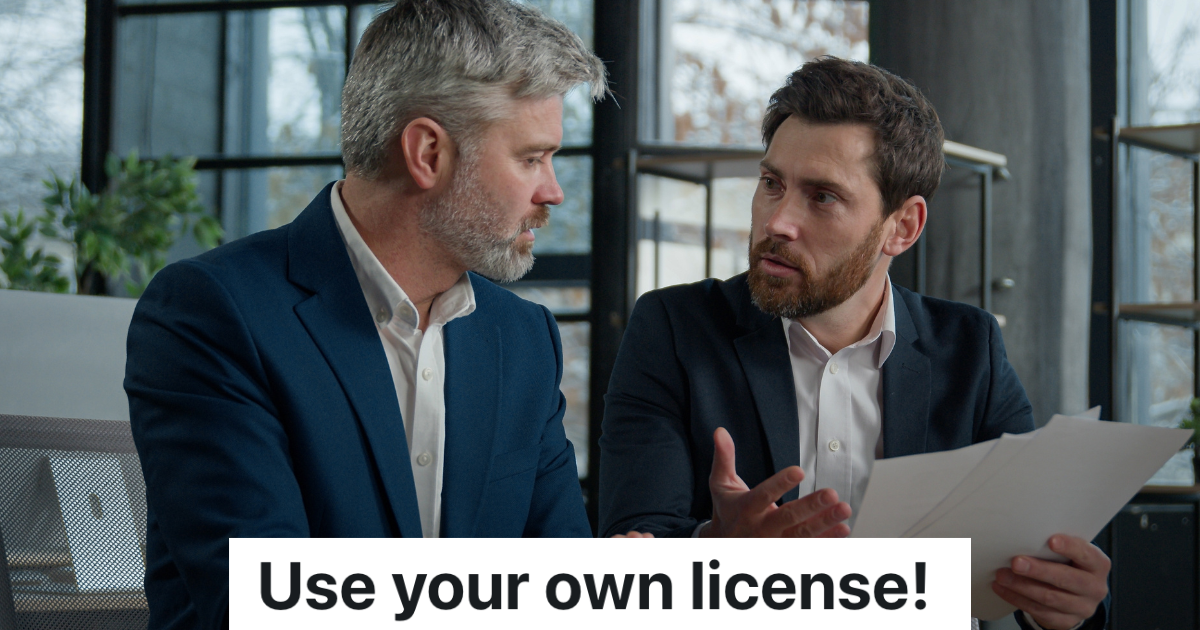 Two Men Co Own A Construction Business, But Only One Of Them Has A License, Which Makes Him Think He Can Get Whatever He Wants two businessmen arguing