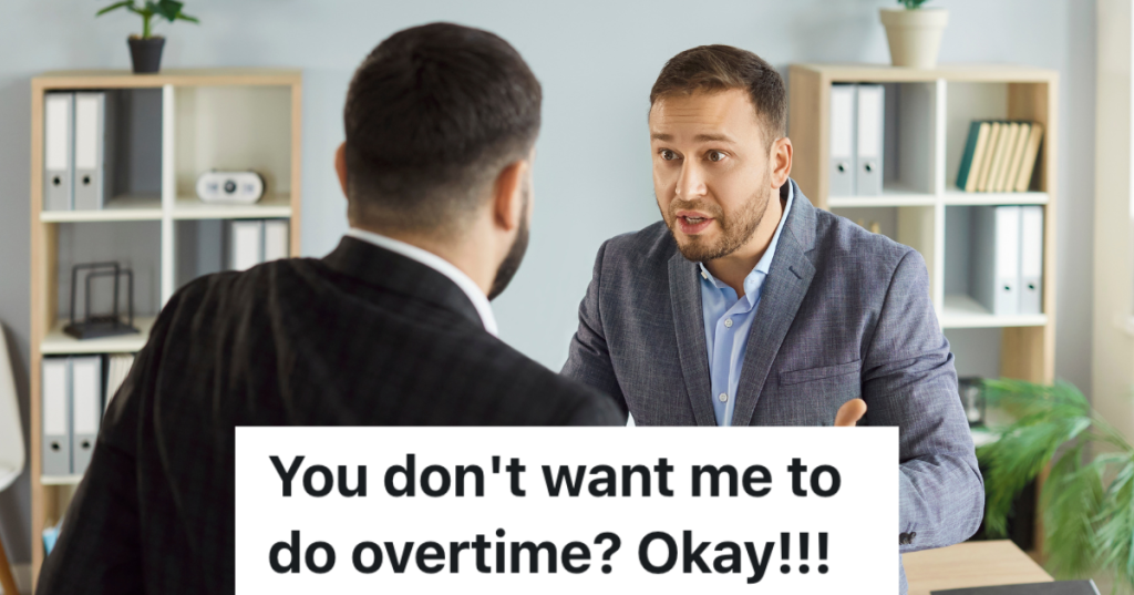 two businessmen arguing
