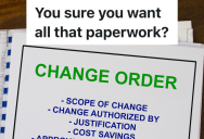 Client Wants Change Orders Submitted The Same Day, So The Construction Company Submits 800 Change Orders