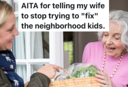 Kind Woman Brings Food To Her Struggling Neighbors, But Her Husband Doesn’t Think She Should Help Them Anymore
