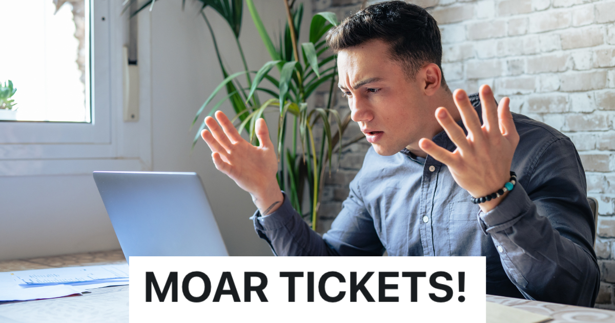 frustrated young businessman looking at computer