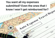 Supervisor Tells Employee To Put All Expenses On The Report, So The Owner Has The Employee Switch Offices