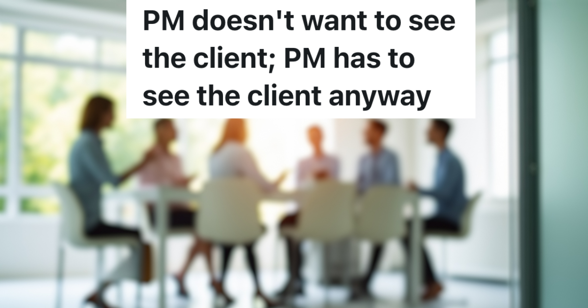 blurred out people in a business meeting