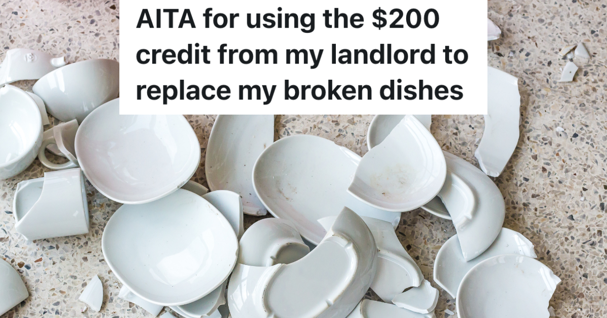 broken dishes