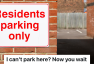 Internet Technician Parked In Resident-Only Parking At An Apartment Building, But Then His Customer Demands He Park Somewhere Else Or She’ll Call The Cops