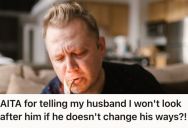 Woman Urged Her Husband To Get A Health Check From The Doctor, But He Refused And Threatened To Stop Caring For Her If She Fell Ill