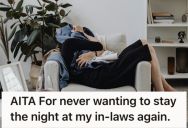 Wife Agreed To Stay With In-Laws Despite A Bad Experience In The Past, But She Ended Up On A Couch After Being Promised A Bed