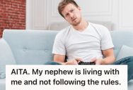 Man Allowed His Adult Nephew To Live With Him Provided He Followed Two Rules, But When These Rules Were Broken, He Decided To Take Action