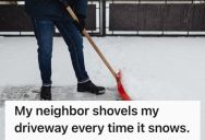Homeowner Lives Alone With A Bad Back, But A Neighbor Reminded Him That Good Community Still Exists