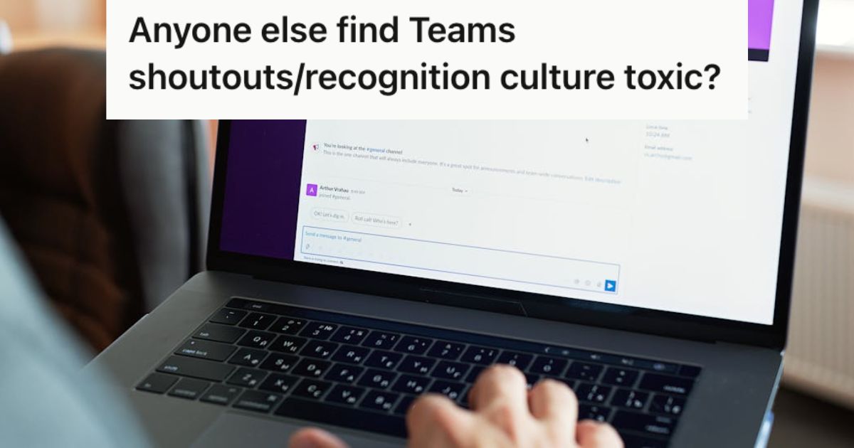 Man typing on his laptop