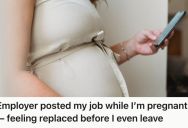 Female Manager Worked Hard And Stayed Loyal To Her Company, But She Felt Undervalued When She Got Pregnant For The Second Time