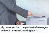 Employee Worked Under A Petty And Impatient Boss, So His Coworker Played Small Office Tricks To Drive Their Boss Insane Without Even Realizing It