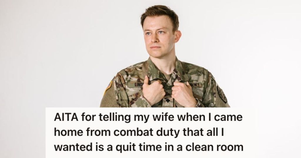 Military man in uniform