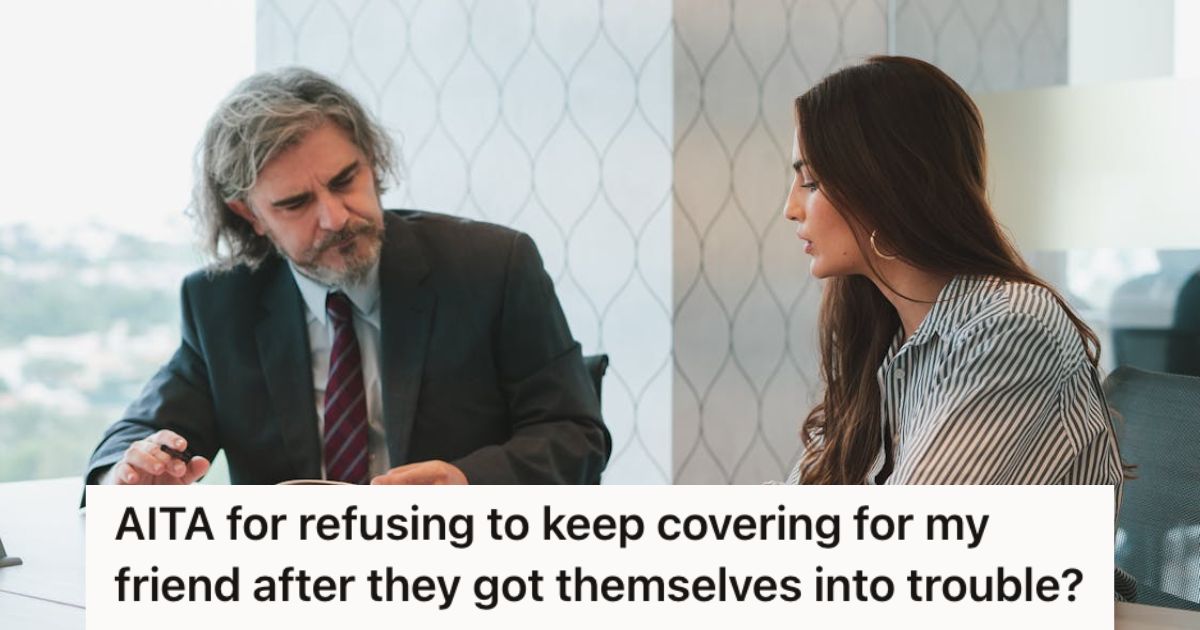 Female employee and her boss having a meeting