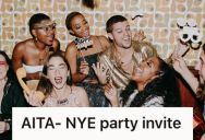 College Student Spent New Year’s Eve In Her Hometown And Was Invited To A Party, So She Asked A Friend To Come With Her