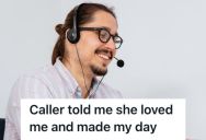 Call Center Worker Took A Routine Call Enquiry, But He Broke Into Laughter After A Customer Accidentally Said “Love You” Before Hanging Up