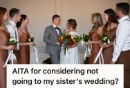 Woman Refused To Attend Her Sister’s Wedding Because Of Their Dad, So Now She’s Torn Between Keeping The Peace And Giving In To Everyone’s Expectations