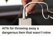 Woman Threw Away A Damaged Cable Without Knowing Who The Owner Was, Then She Later Found Out It Was Her Sister’s Who Needed It For University