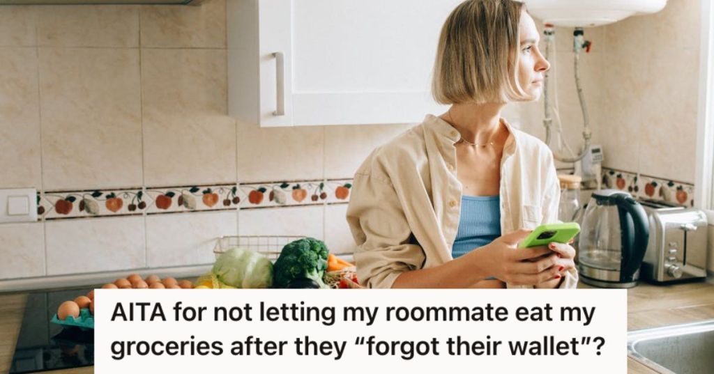 Woman preparing food in the kitchen