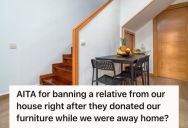 Husband Trusted His Mother-In-Law With A Spare Key To His House, But He Banned Her After She Donated His Wife’s Furniture Without Permission