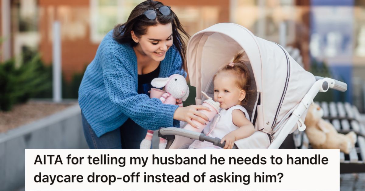 Woman feeding the baby with water from her bottle