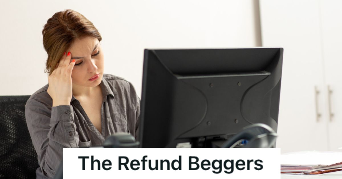 Woman working in front of a computer feeling stressed and tired