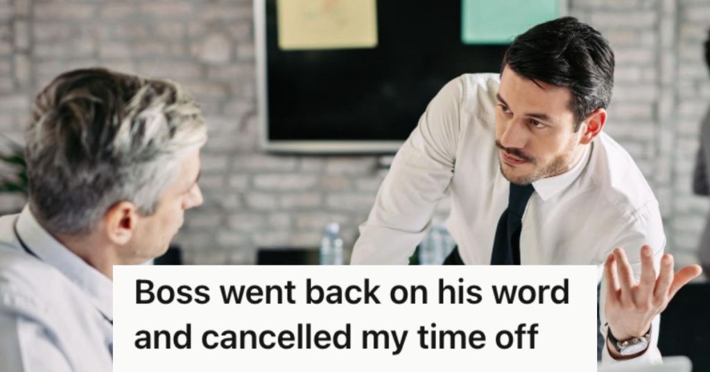 Employee and boss having a heated conversation in the office