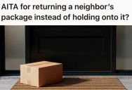 Tenant Received A Package That Was Wrongly Delivered To His Unit, But His Neighbor Wasn’t Pleased He Turned It In To The Building Office
