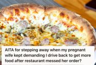 Husband Brought Home His Pregnant Wife’s Favorite Garlic Pizza, But He Refused To Drive Back When The Restaurant Forgot To Include Garlic