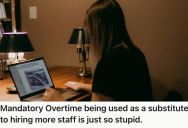 Temp Employee Was Forced To Do Mandatory Overtime, But She Thinks This Is Unacceptable Even Though She’s Earning More