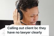 Man Was Dealing With An Irate Customer Who Threatened To Call A Lawyer, So He Made A Bold Comment That Earned A Praise From His Boss