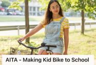 Woman Bought Her Daughter A Bike Complete With Accessories That She Uses For School, But When Her Daughter Lost It, She Refused To Give Her A Ride